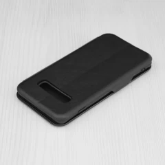 Husa pentru Samsung Galaxy S10 Techsuit Safe Wallet Plus, Black - Negru Negru