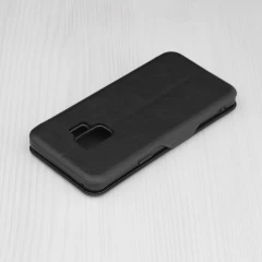 Husa pentru Samsung Galaxy S9 Techsuit Safe Wallet Plus, Black - Negru Negru