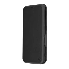 Husa pentru Samsung Galaxy S21 FE 5G Techsuit Safe Wallet Plus, Black - Negru Negru