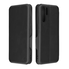 Husa pentru Huawei P30 Pro / P30 Pro New Edition Techsuit Safe Wallet Plus, Black - Negru Negru