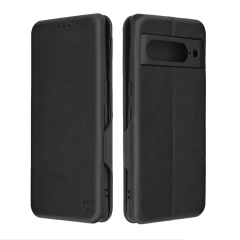 Husa pentru Google Pixel 7 Pro Techsuit Safe Wallet Plus, Black - Negru Negru