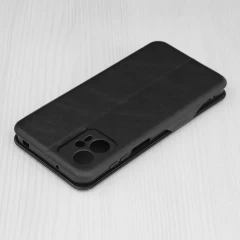 Husa pentru Motorola Moto G13 / G23 Techsuit Safe Wallet Plus, Black - Negru Negru