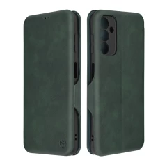 Husa pentru Samsung Galaxy A14 4G / A14 5G Techsuit Safe Wallet Plus, Green - Verde Verde