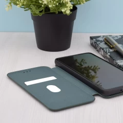 Husa pentru Samsung Galaxy S23 Techsuit Safe Wallet Plus, Green - Verde Verde