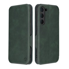 Husa pentru Samsung Galaxy S23 Plus Techsuit Safe Wallet Plus, Green - Verde