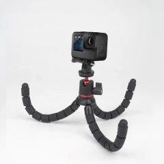 Suport pentru Camera - Techsuit Octopus Tripod (JX-004) - Negru Negru
