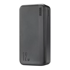 Baterie Externa 2x USB, Type-C, Micro-USB, 12W, 30000mAh - JoyRoom Dazzling Series (JR-T018) - Negru Negru