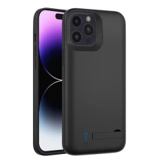 Husa pentru iPhone 14 Pro cu Baterie de 5000mAh - Techsuit Power Pro - Negru Negru