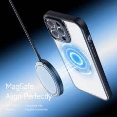 Husa pentru iPhone 14 Pro Max - Dux Ducis Aimo MagSafe Series - Negru Negru