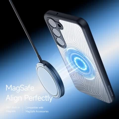 Husa pentru Samsung Galaxy S23 - Dux Ducis Aimo MagSafe Series - Negru Negru