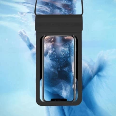 Husa Impermeabila pentru Telefon - Techsuit Waterproof Case (TWC1) - Argintiu Argintiu