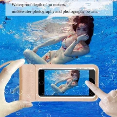 Husa Impermeabila pentru Telefon - Techsuit Waterproof Case (TWC1) - Argintiu Argintiu