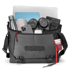 Geanta Laptop 16″ - Tomtoc Messenger Bag (T22M1D1) - Negru Negru