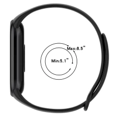 Curea pentru Xiaomi Smart Band 8 / 8 NFC - Techsuit Watchband (W014) - Roz Roz