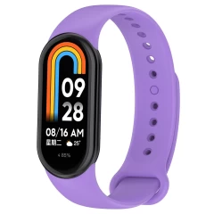 Curea pentru Xiaomi Smart Band 8 / 8 NFC - Techsuit Watchband (W014) - Albastru Mov 