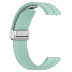 Curea pentru Samsung Galaxy Watch 4/5/Active 2, Huawei Watch GT 3 (42mm)/GT 3 Pro (43mm) - Techsuit Watchband (W011) - Roz Verde 