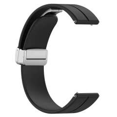 Curea pentru Huawei Watch GT 2 (46mm)/GT 2 Pro/GT 3 Pro (46mm)/Ultimate, Xiaomi Watch S - Techsuit Watchband (W011) - Negru Negru