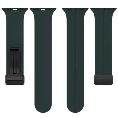 Curea pentru Apple Watch 1/2/3/4/5/6/7/8/SE/SE 2 (38/40/41mm) - Techsuit Watchband (W011) - Negru Negru