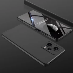 Husa pentru Xiaomi Redmi Note 12 5G / Poco X5 + Folie - GKK 360 - Negru Negru