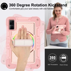 Husa pentru Xiaomi Redmi Pad - Techsuit StripeShell 360 - Roz Roz