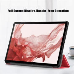 Husa pentru Samsung Galaxy Tab S9 - Techsuit FoldPro - Rosu Rosu