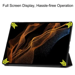 Husa pentru Samsung Galaxy Tab S9 Ultra - Techsuit FoldPro - Negru Negru