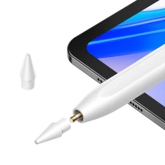 Stylus Pen pentru iPad, Activ, Capacitiv, Palm Rejection, Tilt - Baseus Smooth Writing 2 Series (SXBC060502) - Alb Alb