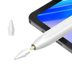 Stylus Pen cu Functiile Palm Rejection si Tilt - Baseus Smooth Writing 2 Series (SXBC060102) - Alb Alb