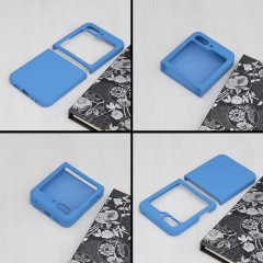 Husa pentru Samsung Galaxy Z Flip5 - Techsuit Soft Edge Silicone - Negru Negru