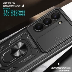 Husa pentru Samsung Galaxy Z Fold5 - Techsuit CamShield Series - Negru Negru