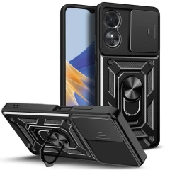Husa pentru iPhone 15 Pro Max - Techsuit CamShield Series - Negru Negru