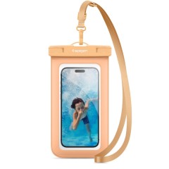 Husa universala pentru telefon - Spigen Waterproof Case A601 - Portocaliu