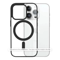 Husa pentru iPhone 15 - Techsuit MagSafe Pro - Mov Negru 