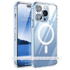 Husa pentru iPhone 15 - Techsuit MagSafe Pro - transparenta