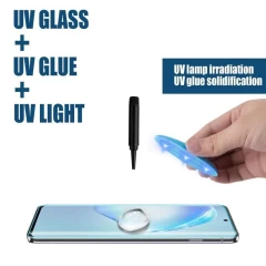 Folie pentru Honor Magic5 Lite - Lito 3D UV Glass - Clear transparenta