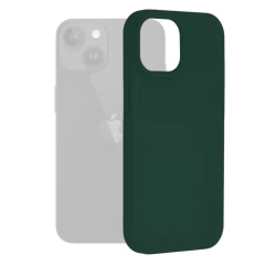 Husa pentru iPhone 15 - Techsuit Soft Edge Silicone - Denim Blue Verde 