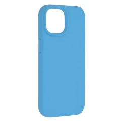 Husa pentru iPhone 15 - Techsuit Soft Edge Silicone - Denim Blue Albastru