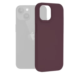 Husa pentru iPhone 15 - Techsuit Soft Edge Silicone - Plum Violet violet