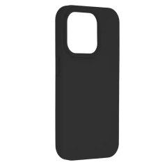 Husa pentru iPhone 15 Pro - Techsuit Soft Edge Silicone - Black Negru
