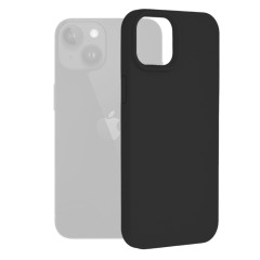 Husa pentru iPhone 15 Plus - Techsuit Soft Edge Silicone - Black