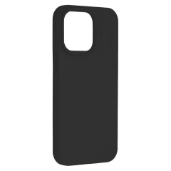 Husa pentru iPhone 15 Pro Max - Techsuit Soft Edge Silicone - Black Negru