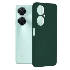 Husa pentru Huawei nova 11i - Techsuit Soft Edge Silicone - Black Verde 