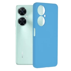 Husa pentru Huawei nova 11i - Techsuit Soft Edge Silicone - Dark Green Albastru 