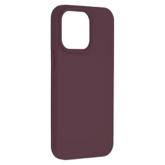 Husa pentru iPhone 15 Pro Max - Techsuit Soft Edge Silicone - Plum Violet violet