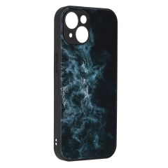 Husa pentru iPhone 15 - Techsuit Glaze Series - Blue Nebula Albastru