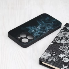 Husa pentru iPhone 15 Pro - Techsuit Glaze Series - Blue Nebula Albastru