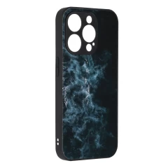 Husa pentru iPhone 15 Pro - Techsuit Glaze Series - Blue Nebula Albastru