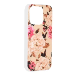 Husa pentru iPhone 15 Pro - Techsuit Marble Series - Mary Berry Nude Bej