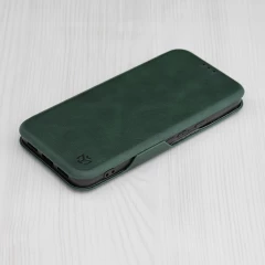 Husa pentru Google Pixel 8 Techsuit Safe Wallet Plus, Green Verde