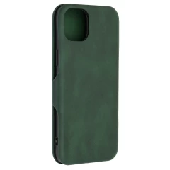 Husa pentru iPhone 15 Plus Techsuit Safe Wallet Plus, Green Verde